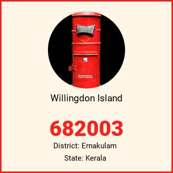 Willingdon Island pin code, district Ernakulam in Kerala