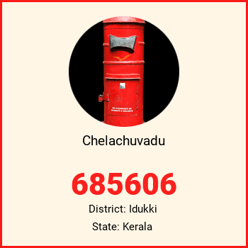 Chelachuvadu pin code, district Idukki in Kerala