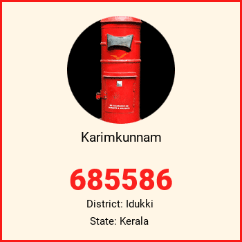 Karimkunnam pin code, district Idukki in Kerala