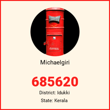 Michaelgiri pin code, district Idukki in Kerala