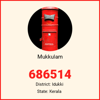 Mukkulam pin code, district Idukki in Kerala
