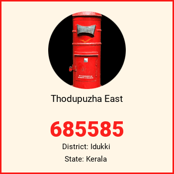 Thodupuzha East pin code, district Idukki in Kerala