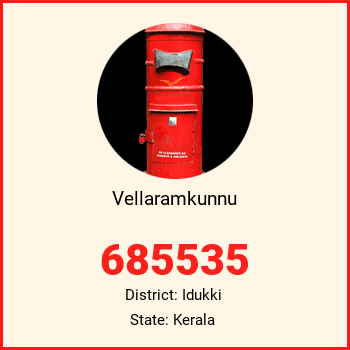 Vellaramkunnu pin code, district Idukki in Kerala