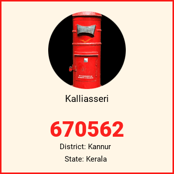 Kalliasseri pin code, district Kannur in Kerala