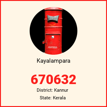 Kayalampara pin code, district Kannur in Kerala