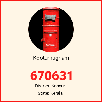Kootumugham pin code, district Kannur in Kerala