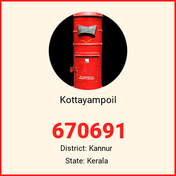 Kottayampoil pin code, district Kannur in Kerala