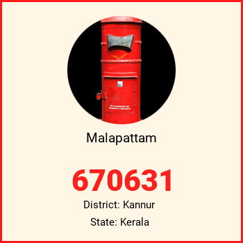 Malapattam pin code, district Kannur in Kerala