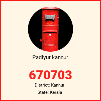 Padiyur kannur pin code, district Kannur in Kerala