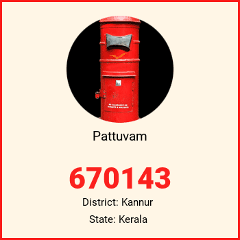 Pattuvam pin code, district Kannur in Kerala