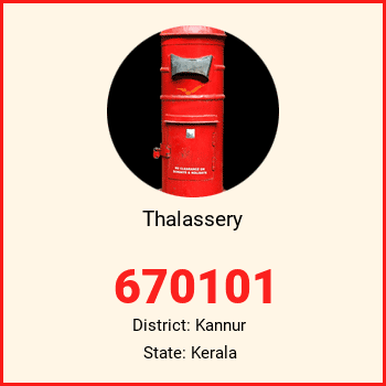 Thalassery pin code, district Kannur in Kerala
