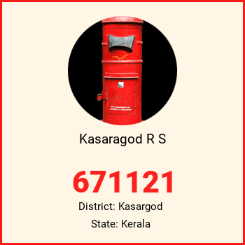 Kasaragod R S pin code, district Kasargod in Kerala
