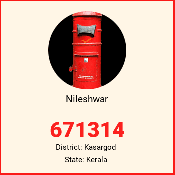 Nileshwar pin code, district Kasargod in Kerala