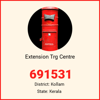 Extension Trg Centre pin code, district Kollam in Kerala