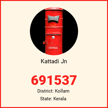 Kattadi Jn pin code, district Kollam in Kerala