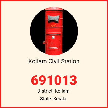 Kollam Civil Station pin code, district Kollam in Kerala