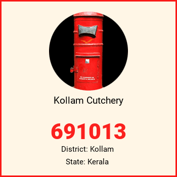 Kollam Cutchery pin code, district Kollam in Kerala
