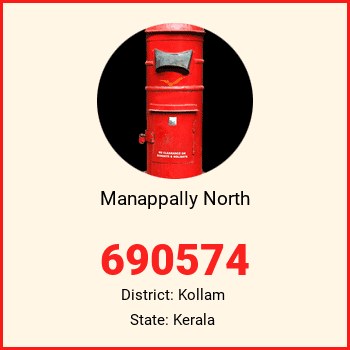 Manappally North pin code, district Kollam in Kerala