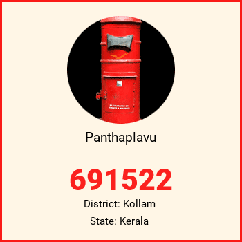 Panthaplavu pin code, district Kollam in Kerala