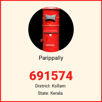 Parippally pin code, district Kollam in Kerala