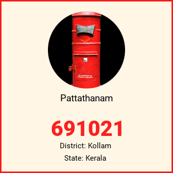 Pattathanam pin code, district Kollam in Kerala