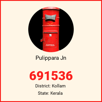 Pulippara Jn pin code, district Kollam in Kerala
