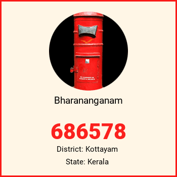 Bharananganam pin code, district Kottayam in Kerala