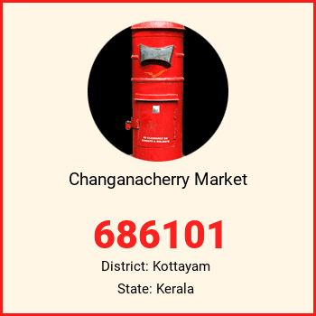 Changanacherry Market pin code, district Kottayam in Kerala