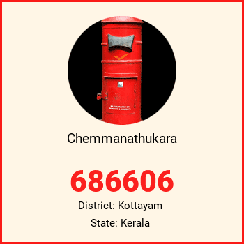 Chemmanathukara pin code, district Kottayam in Kerala