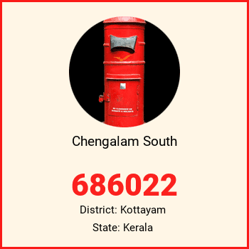Chengalam South pin code, district Kottayam in Kerala