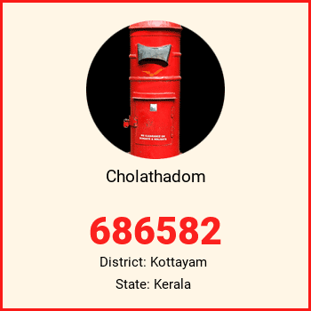 Cholathadom pin code, district Kottayam in Kerala
