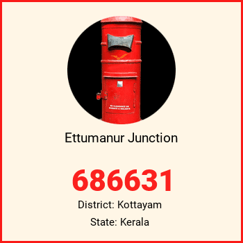 Ettumanur Junction pin code, district Kottayam in Kerala