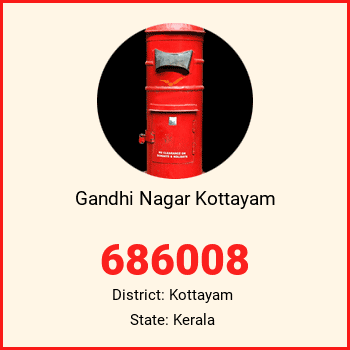 Gandhi Nagar Kottayam pin code, district Kottayam in Kerala
