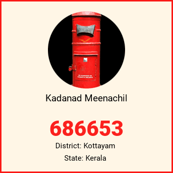 Kadanad Meenachil pin code, district Kottayam in Kerala