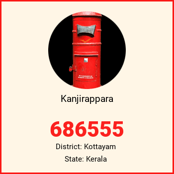 Kanjirappara pin code, district Kottayam in Kerala