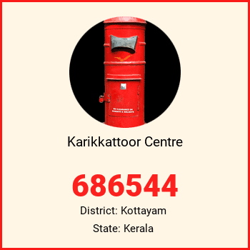 Karikkattoor Centre pin code, district Kottayam in Kerala