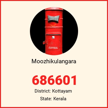 Moozhikulangara pin code, district Kottayam in Kerala