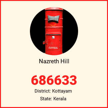 Nazreth Hill pin code, district Kottayam in Kerala