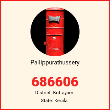 Pallippurathussery pin code, district Kottayam in Kerala