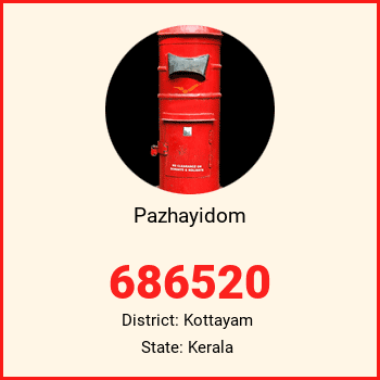 Pazhayidom pin code, district Kottayam in Kerala