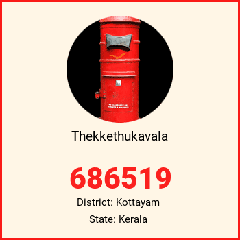 Thekkethukavala pin code, district Kottayam in Kerala