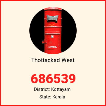 Thottackad West pin code, district Kottayam in Kerala