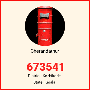Cherandathur pin code, district Kozhikode in Kerala