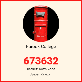 Farook College pin code, district Kozhikode in Kerala