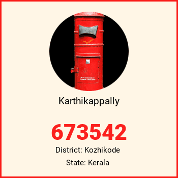 Karthikappally pin code, district Kozhikode in Kerala