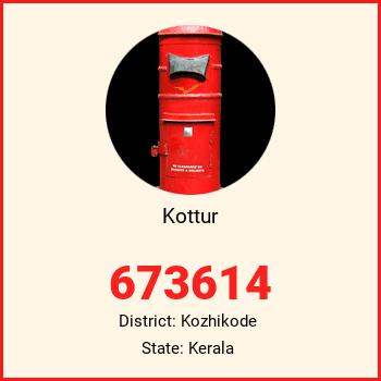 Kottur pin code, district Kozhikode in Kerala