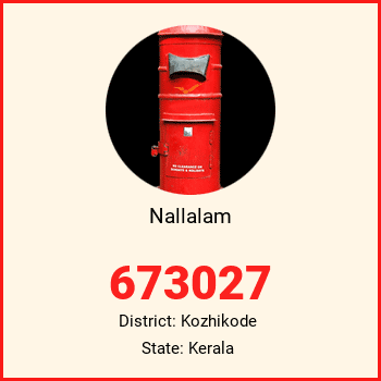 Nallalam pin code, district Kozhikode in Kerala