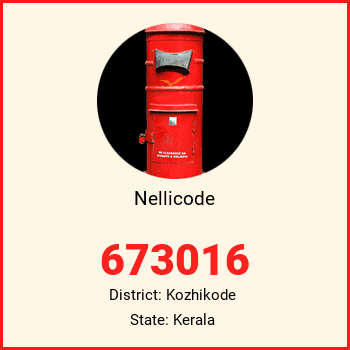 Nellicode pin code, district Kozhikode in Kerala
