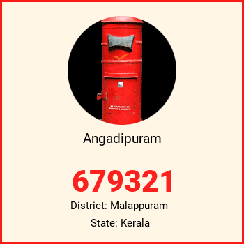 Angadipuram pin code, district Malappuram in Kerala