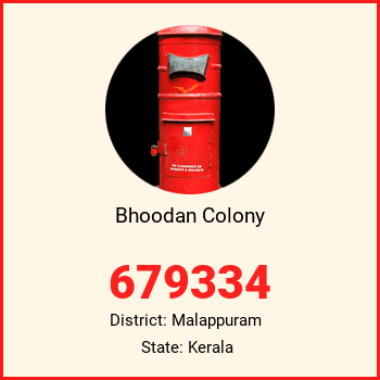 Bhoodan Colony pin code, district Malappuram in Kerala